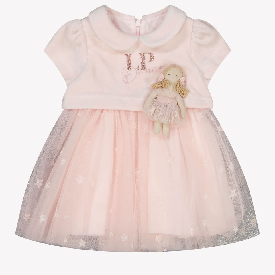 Lapin House Baby Meisjes Jurk Licht Roze