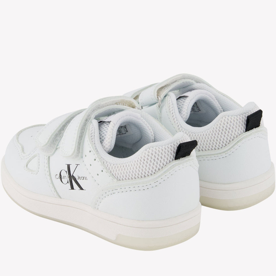 Calvin Klein Kinder Unisex Sneakers Wit