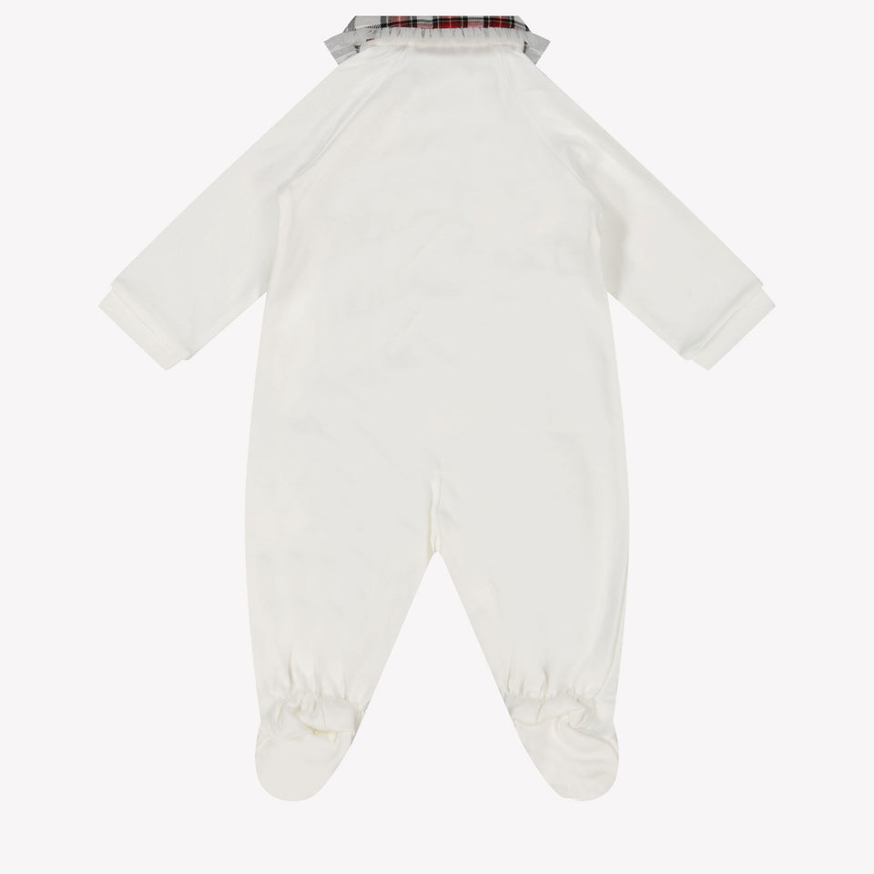 MonnaLisa Baby Meisjes Boxpakje Off White