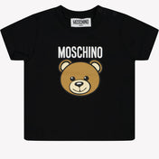 Moschino Baby Unisex T-Shirt Zwart