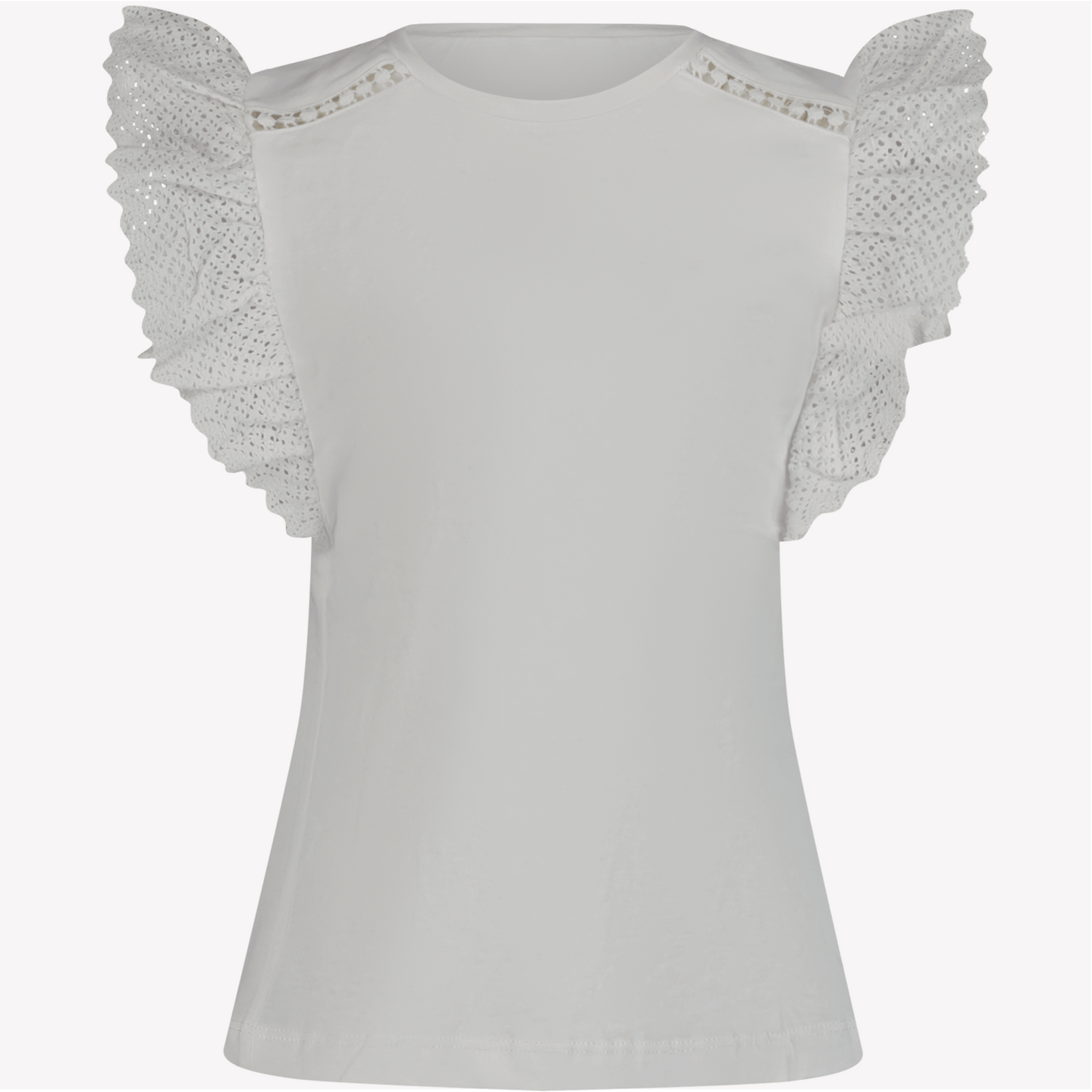 Mayoral Kinder Meisjes T-Shirt Off White 2Y