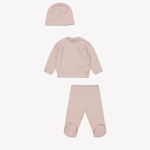 Michael Kors Baby girls box suit Light Pink