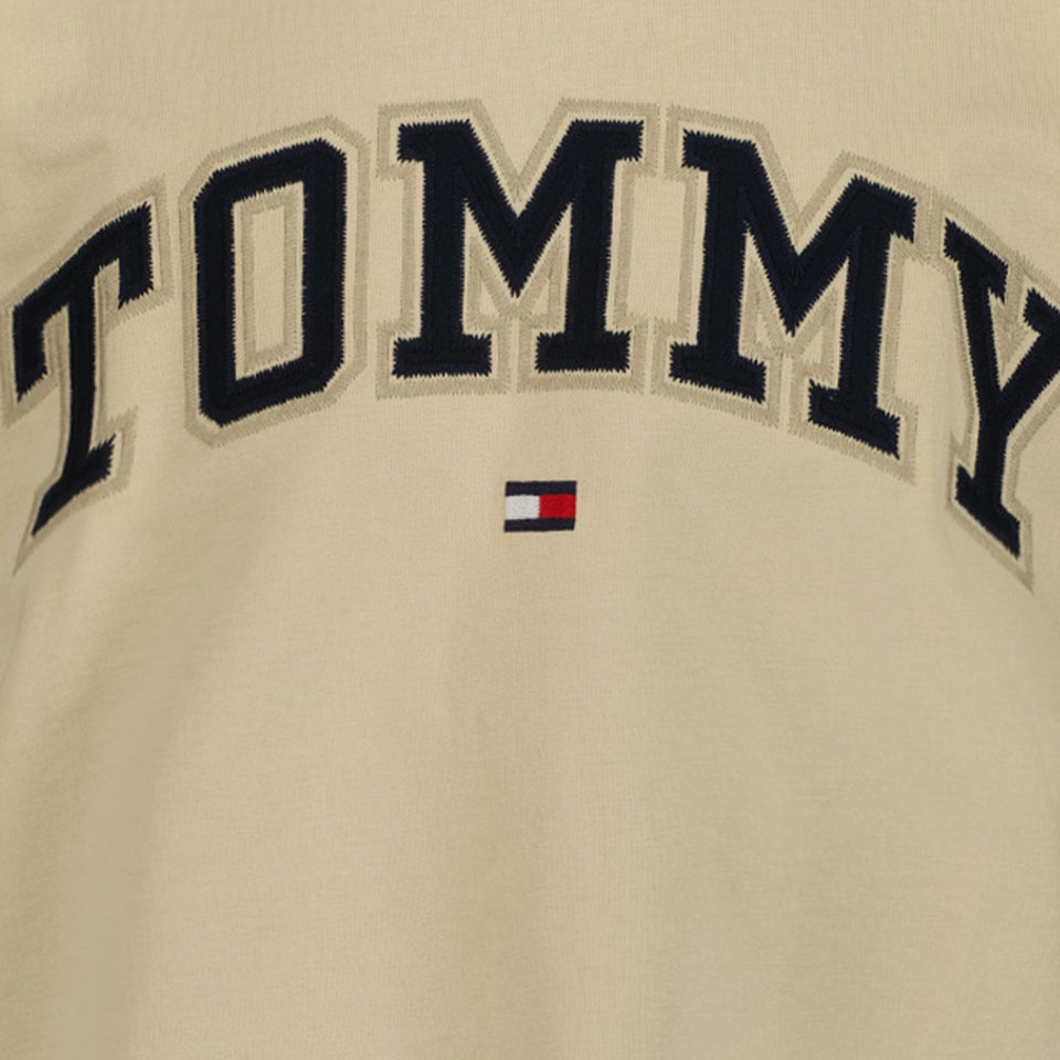 Tommy Hilfiger Jongens T-shirt Licht Beige