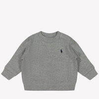 Ralph Lauren Baby Boys Sweater  Light Gray
