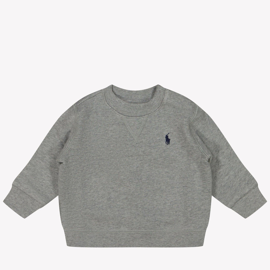 Ralph Lauren Baby Boys Sweater  Light Gray