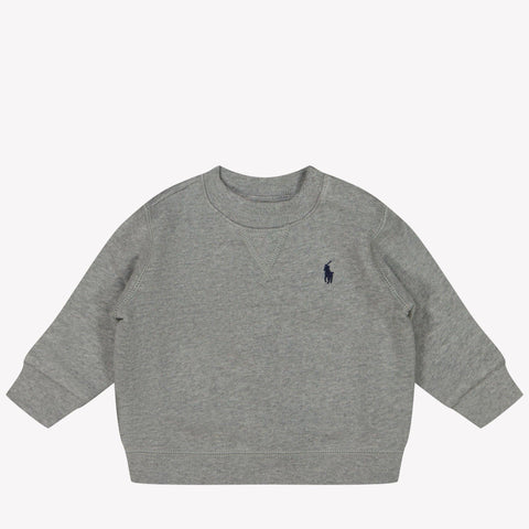 Ralph Lauren Baby Boys Sweater  Light Gray
