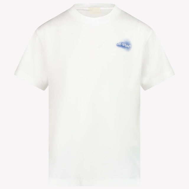 Off-White Kinder Jongens T-Shirt In Wit