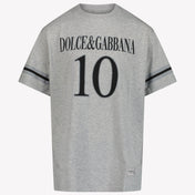 Dolce & Gabbana Kids Boys in T-Shirt Gray