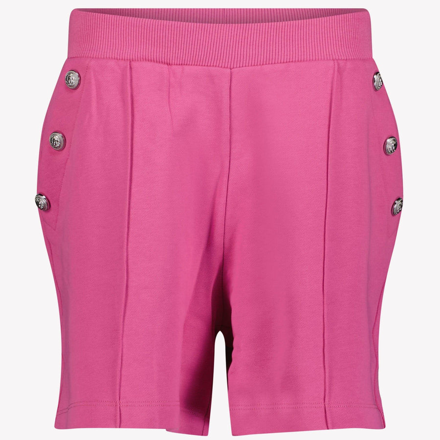 Balmain Girls Short Fuchsia