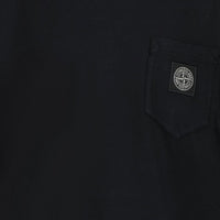 Stone Island Kids Boys  T-Shirt Black