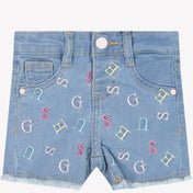 Guess Baby Girls Shorts Jeans