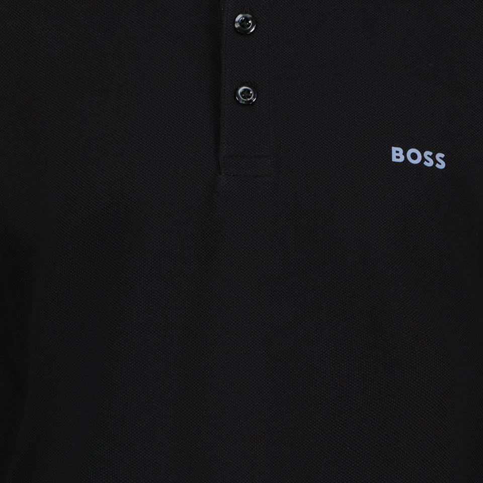 Boss Jongens Polo Zwart