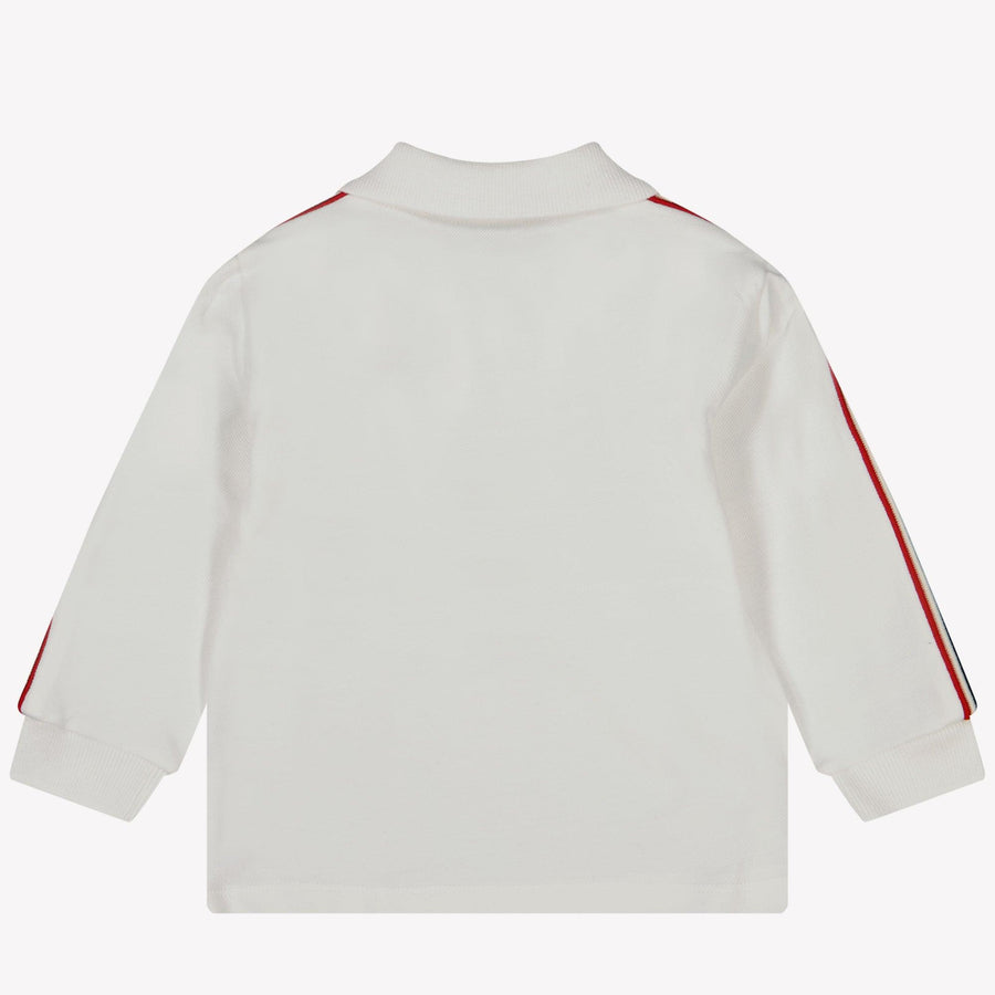 Moncler Baby Jongens Polo Wit
