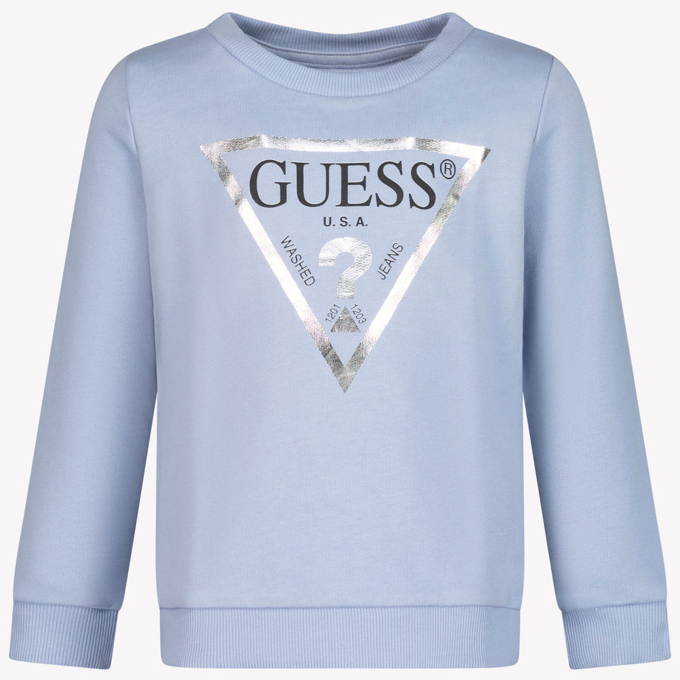 Guess Kinder Meisjes Trui Licht Blauw