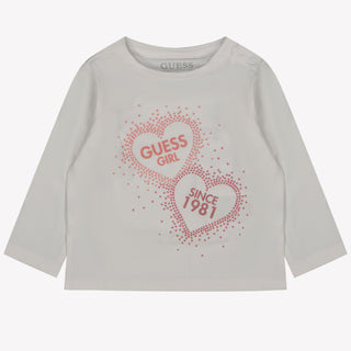 Guess Baby Girls T-shirt OffWhite