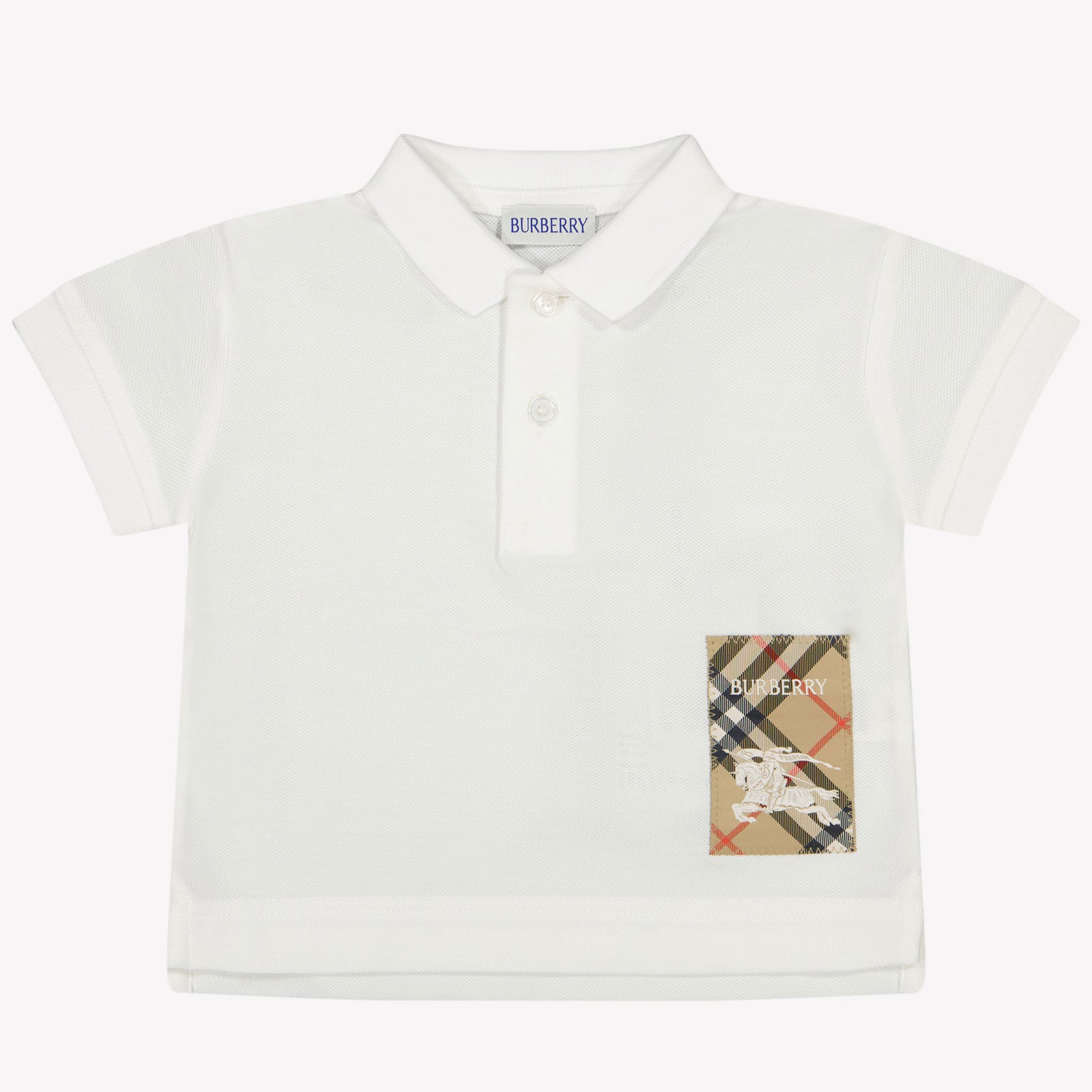 Burberry JOHANE Baby Jongens Polo In Wit