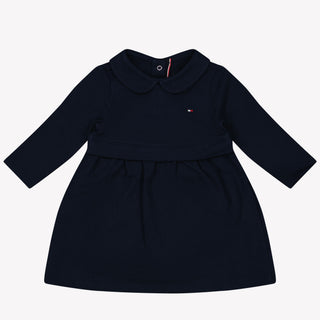 Tommy Hilfiger Baby Girls Dress Navy