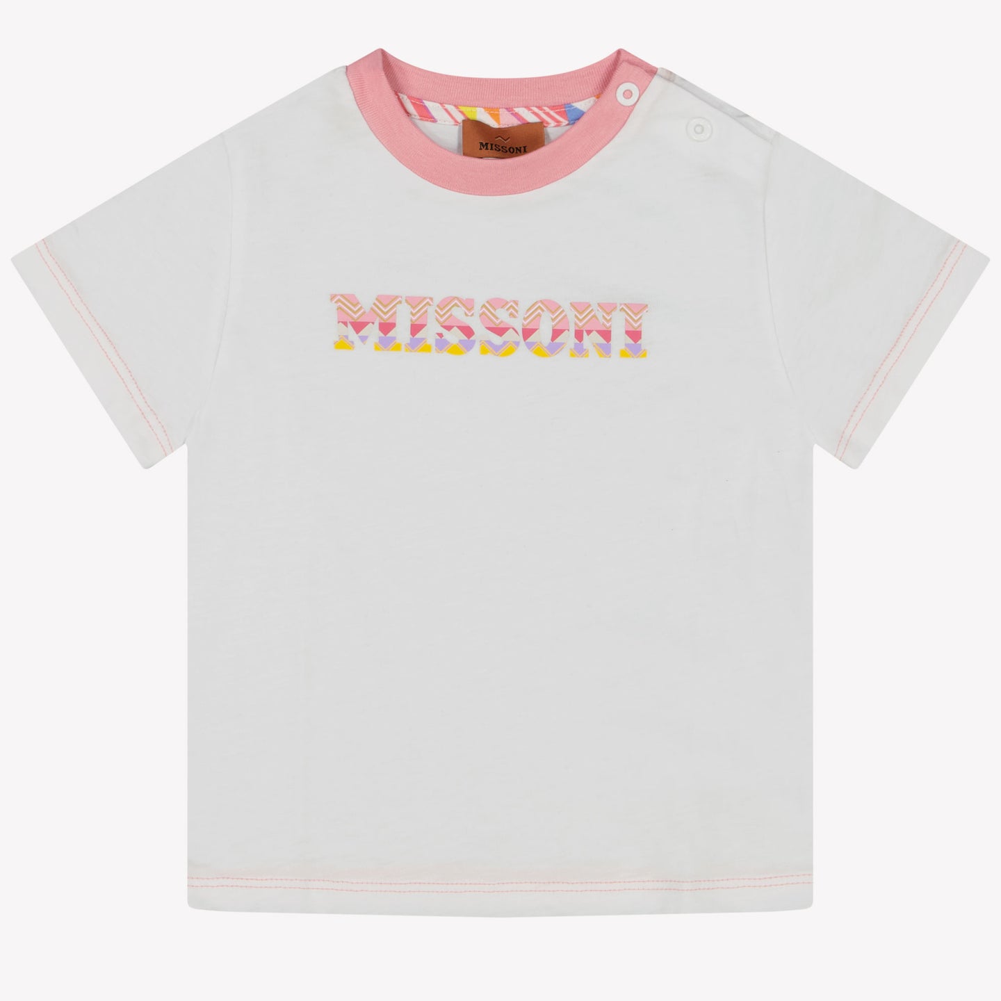 Missoni Baby Girls T-Shirt in White