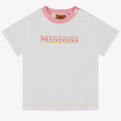 Missoni Baby Girls T-Shirt in White