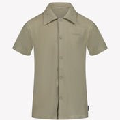 Airforce Kids Boys Polo Taupe