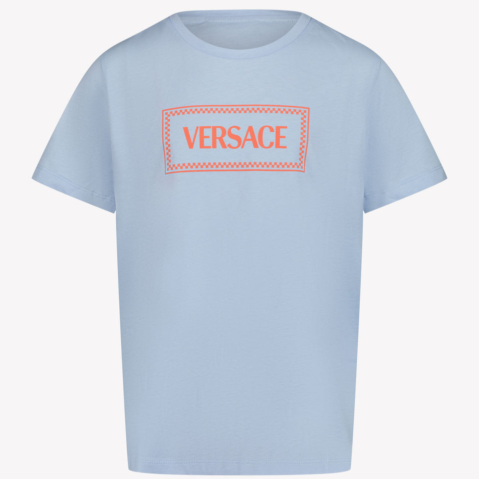 Versace Jongens T-shirt Licht Blauw