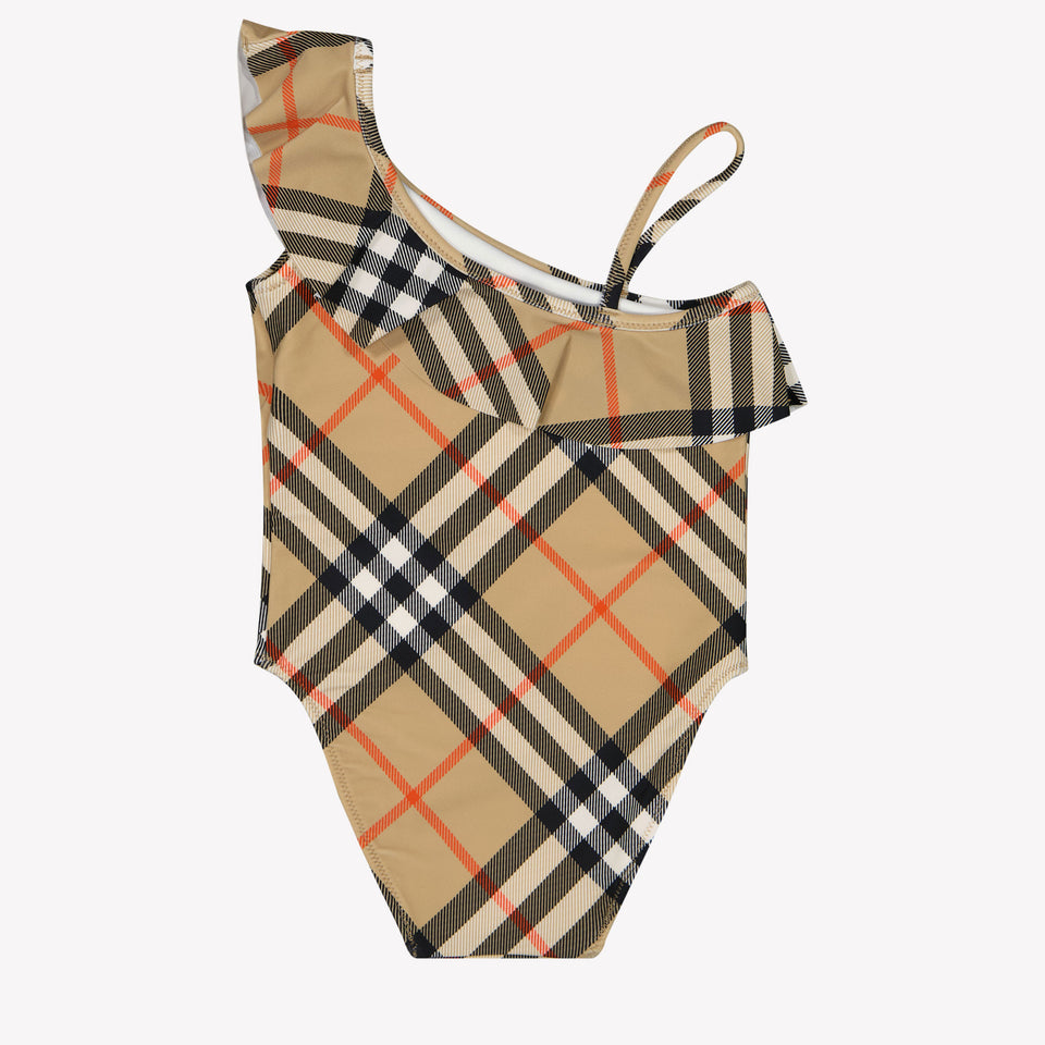 Burberry Baby Meisjes Zwemkleding In Beige