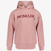 Moncler Girls sweater Light Pink