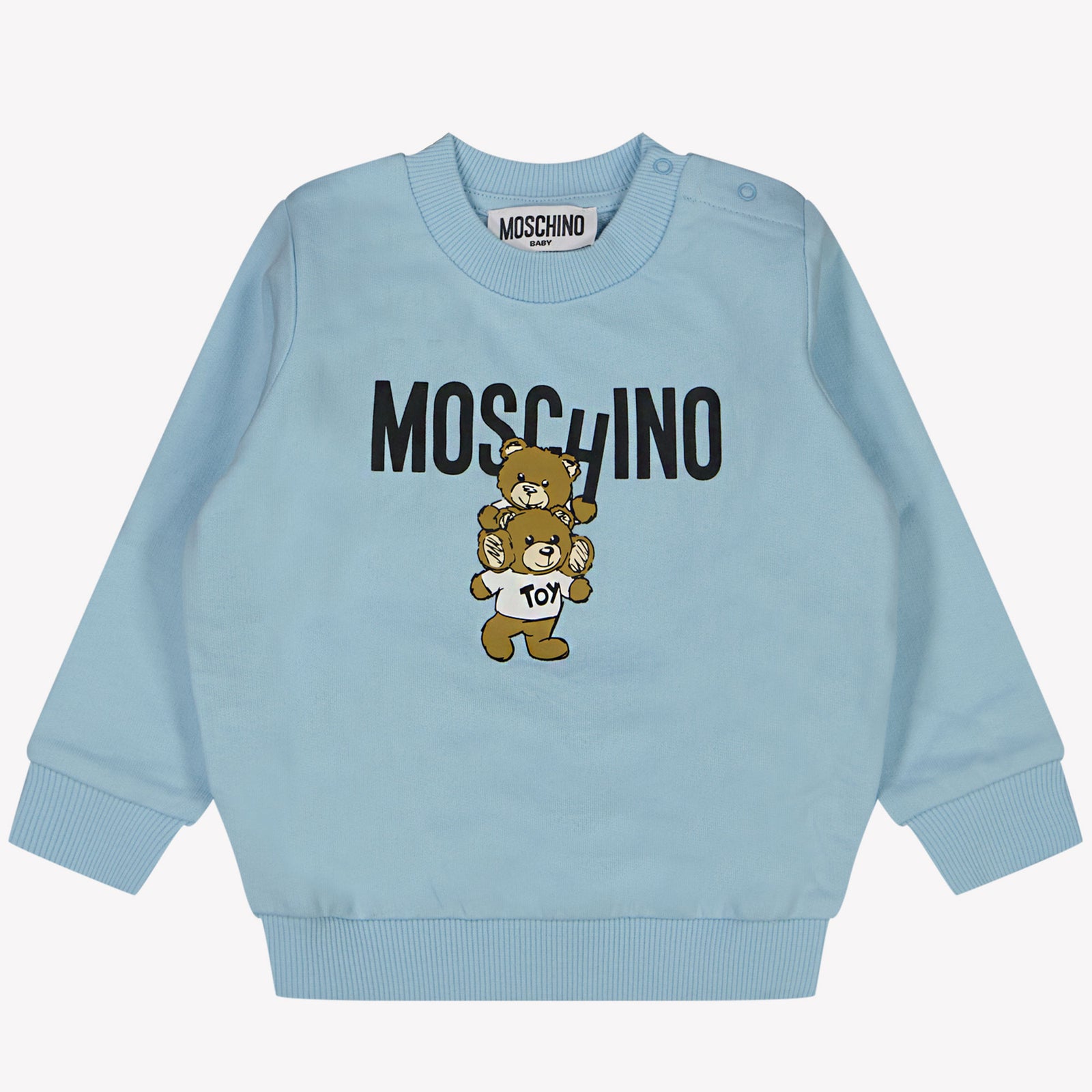 Moschino Baby boys sweater Light Blue