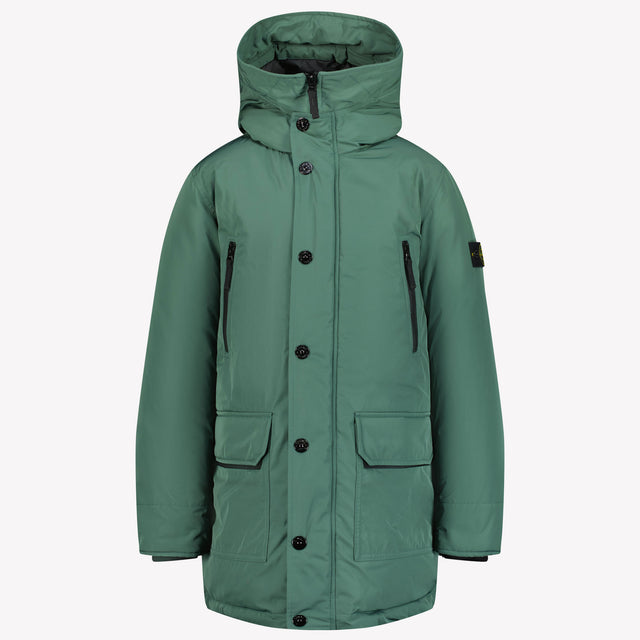 Stone Island Jongens Winterjas Groen