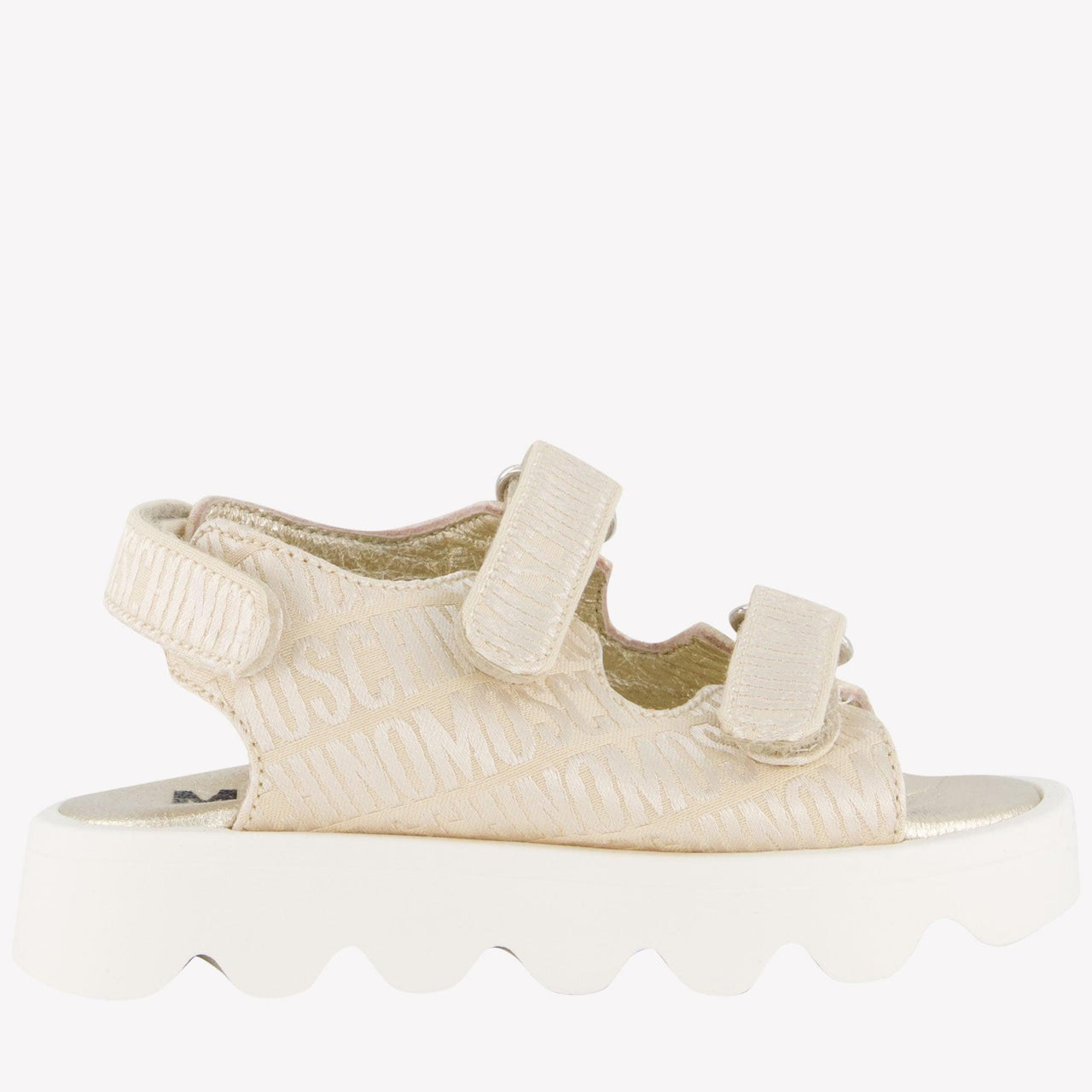 Moschino Unisex Sneakers  Beige