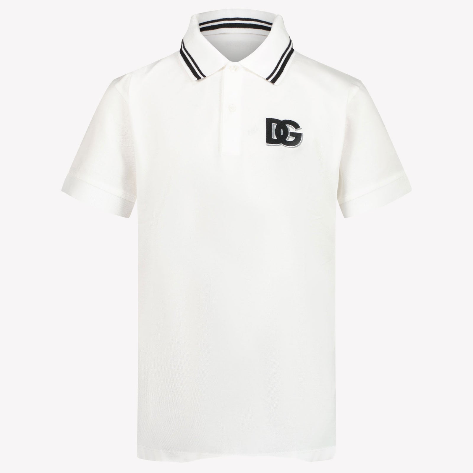 Dolce & Gabbana Kinder Jongens Polo In Wit