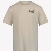 EA7 Kinder Jongens T-shirt Beige