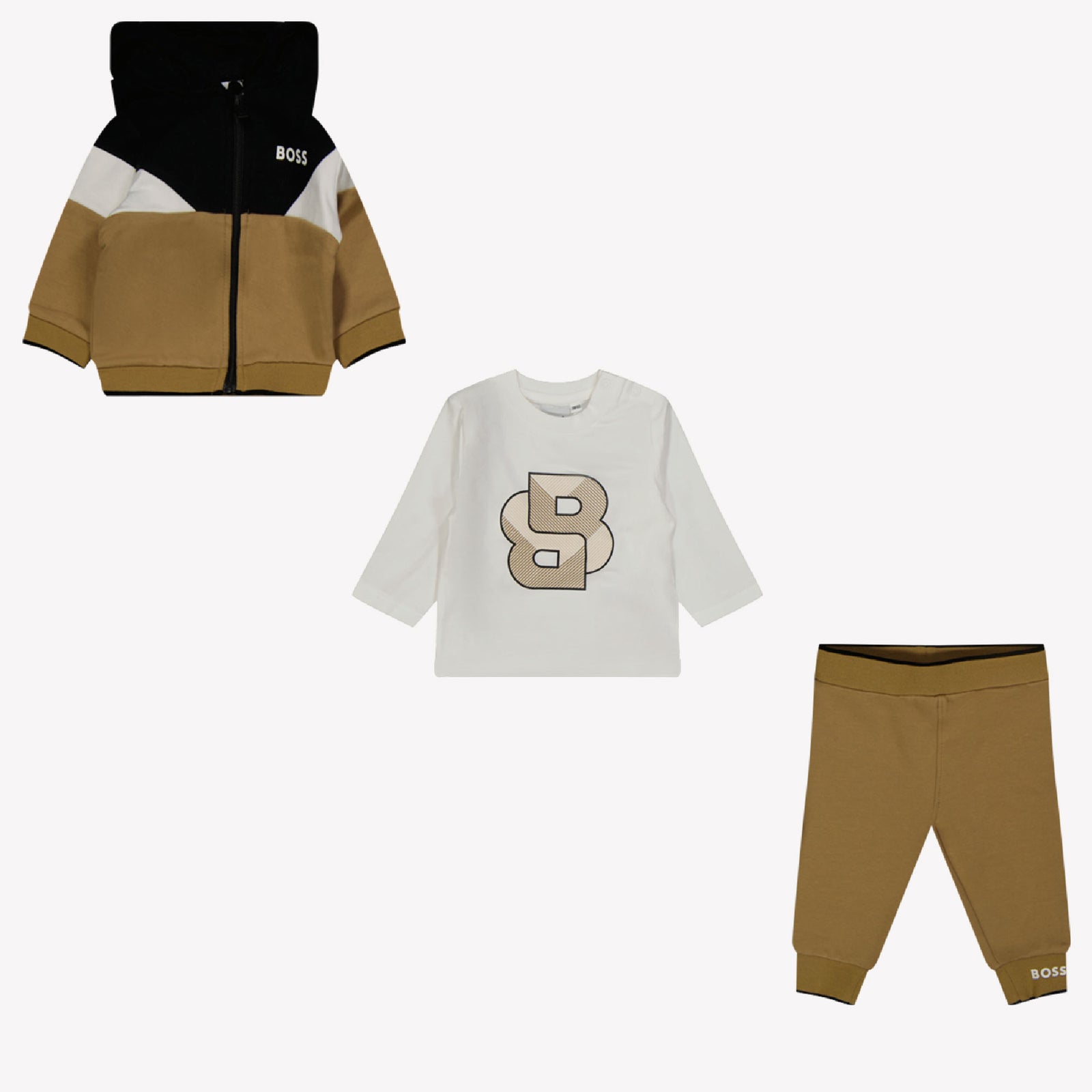 Boss Baby Boys Jogging Suit Camel