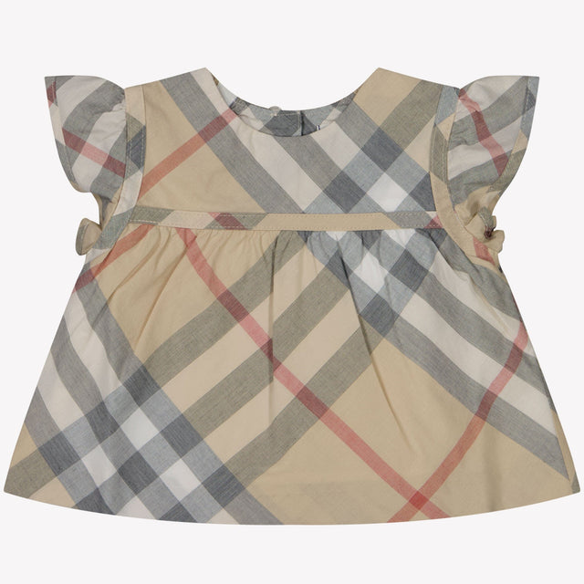 Burberry Baby Meisjes Blouse Licht Beige 6 mnd