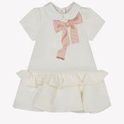 Fendi Baby Girls Dress In White