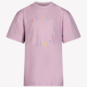 Stella Mccartney Girls T-shirt Lilac