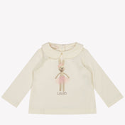 Liu jo baby girls t-shirt White