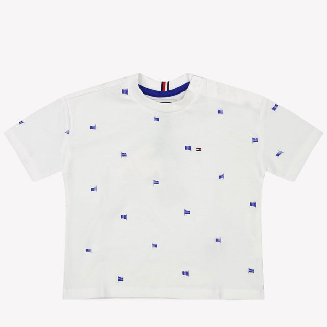 Tommy Hilfiger Baby Jongens T-Shirt Wit