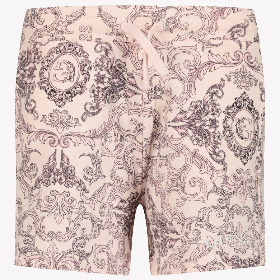 Guess Girls Short in Salmon