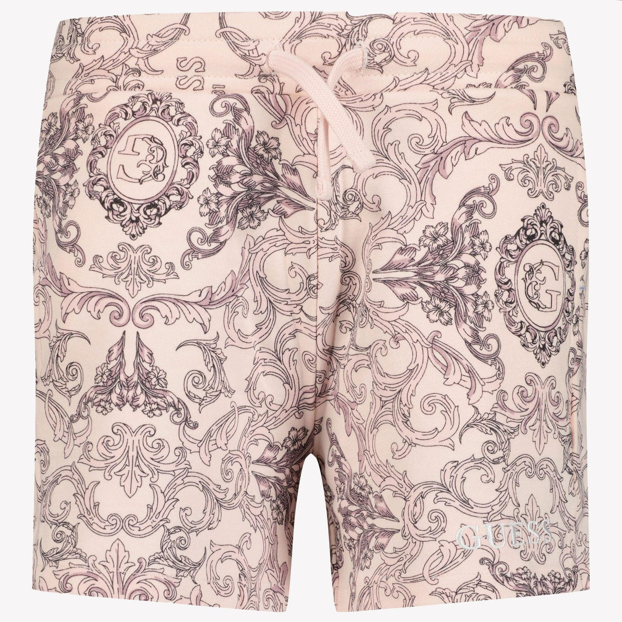 Guess Kids Girls Shorts  Salmon