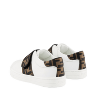 Fendi Kids Unisex Sneakers White
