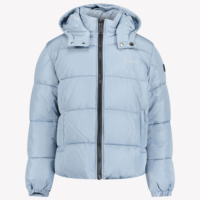 Malelions Unisex Winterjas Licht Blauw