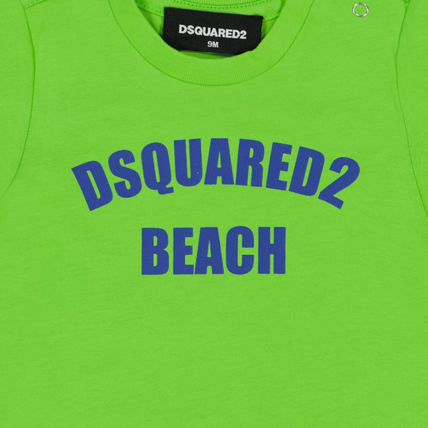 Dsquared2 Baby Jongens T-Shirt Fluor Groen 3 mnd
