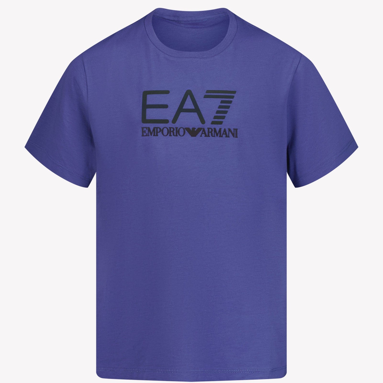 Ea7 Kinder Jongens T-shirt Blauw 4Y