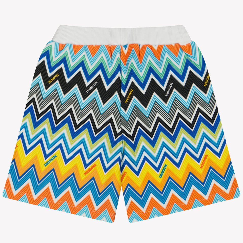 Missoni Baby Boys Shorts In Cobalt Blue