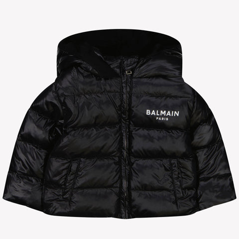 Balmain Baby Jongens Winterjas Zwart