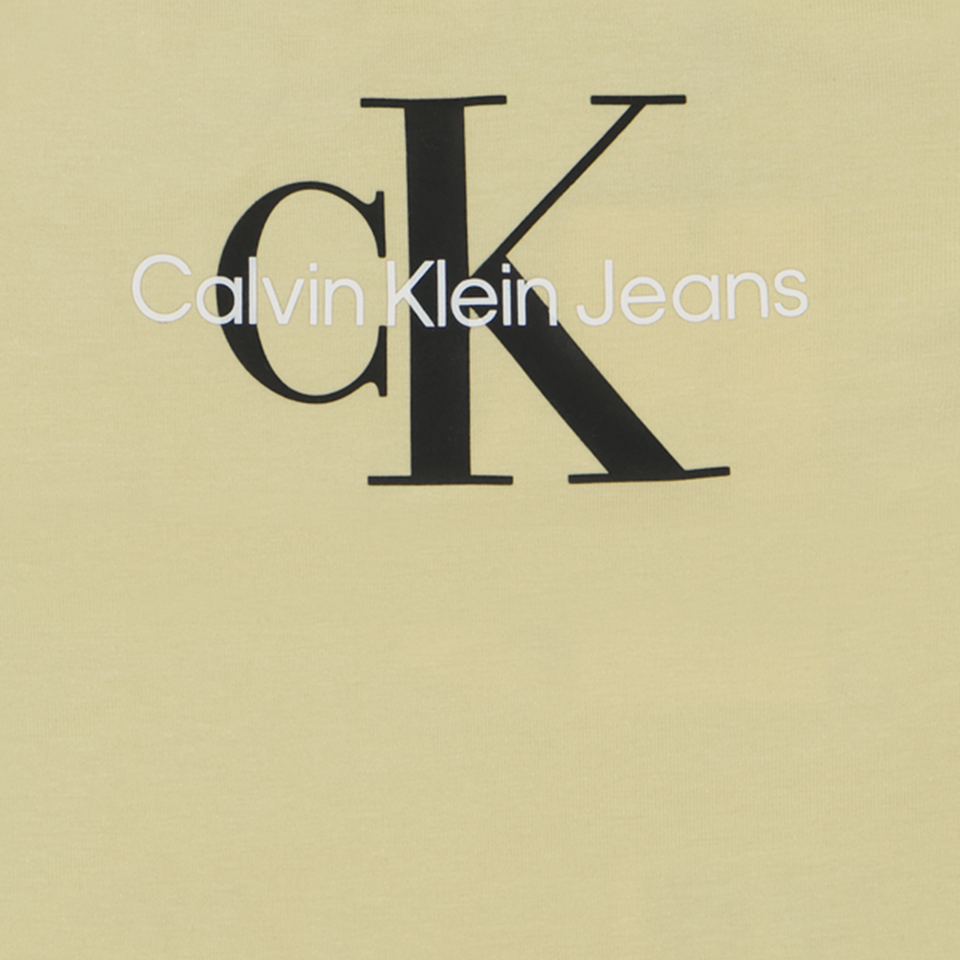 Calvin Klein Baby Unisex T-shirt Licht Beige