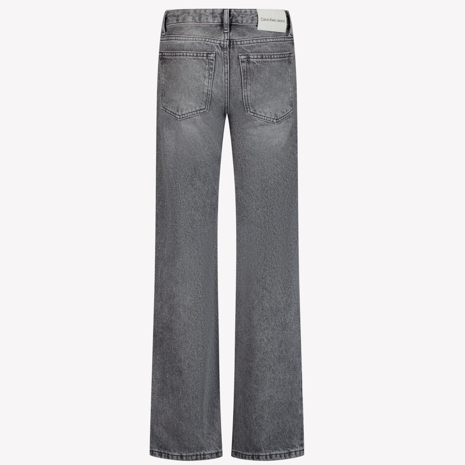 Calvin Klein Meisjes Jeans Grijs