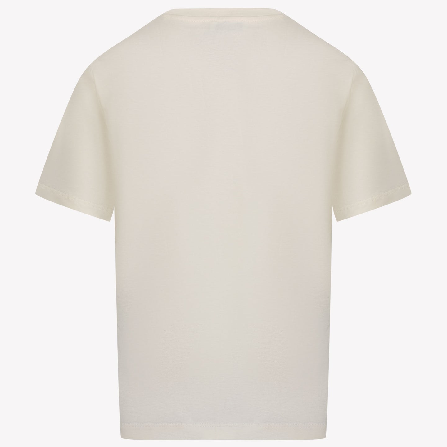 MSGM Kinder Jongens T-Shirt In Off White