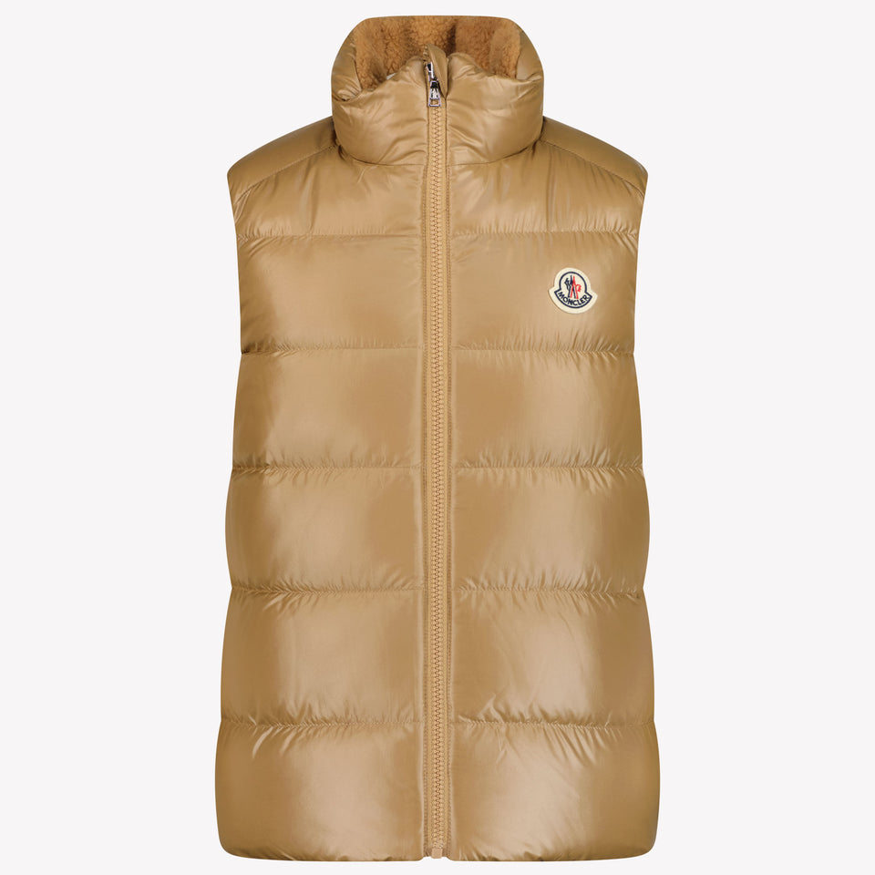 Moncler Colbricon Jongens Bodywarmer Camel